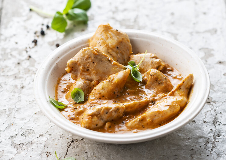 filets de poulet à la sauce mascarpone 2.5kg | Decru