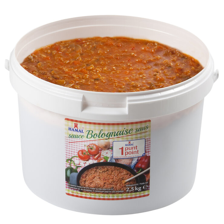 sauce bolognaise 2,5kg hamal | Decru