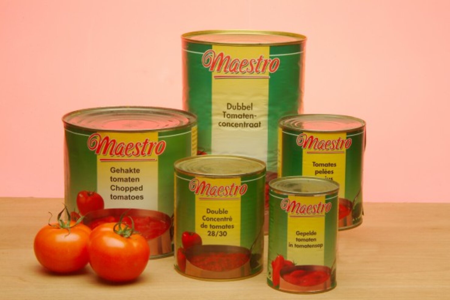 tomates concassées 2.5kg pièces maestro | Decru