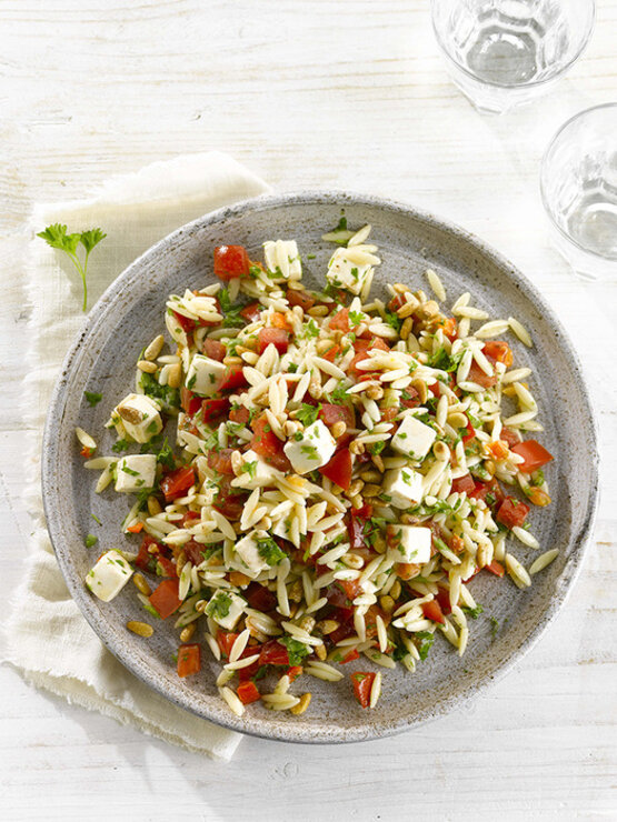 salade de pâtes grecques à la feta 2 kg maiski | Decru